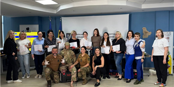 Адміністратори ЦНАП проходять навчання з надання домедичної допомоги в умовах воєнного стану.