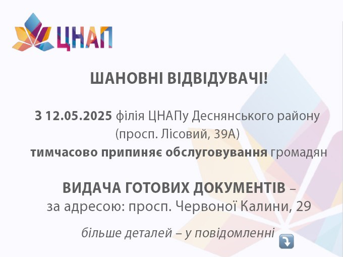Шановні відвідувачі!